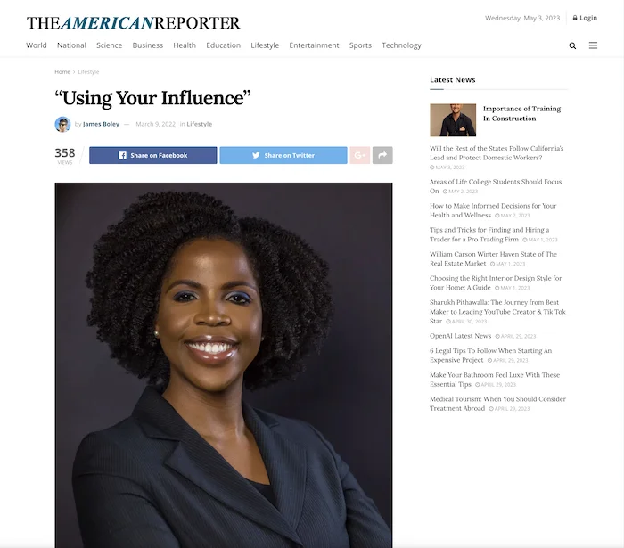 “Using Your Influence”